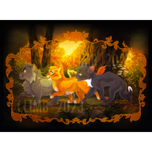 Load image into Gallery viewer, WC | Through The Woods - Mini Art Print