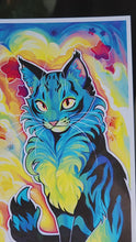 Load and play video in Gallery viewer, Candy Skies - Holographic Mini Art Print