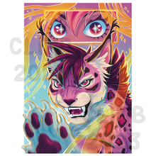 Load image into Gallery viewer, KIPO & The Age of Wonderbeasts - Holographic Mini Art Print