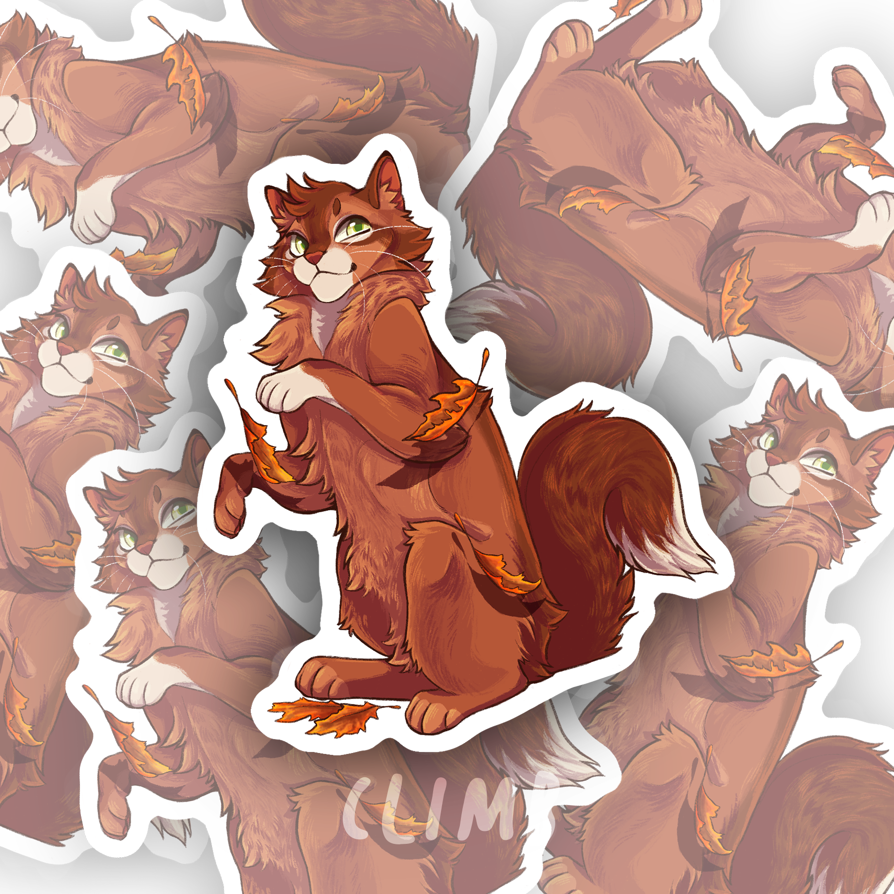 Firestar Warriors Stickers for Sale