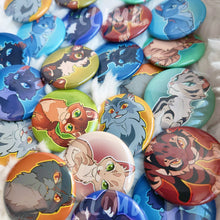Load image into Gallery viewer, WC | Mix-n-Match Button Set - 50+ Characters