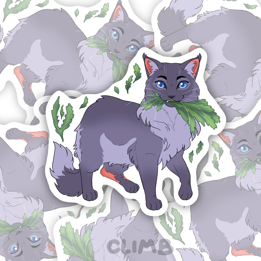 WC | Curious Cinderpelt - Sticker