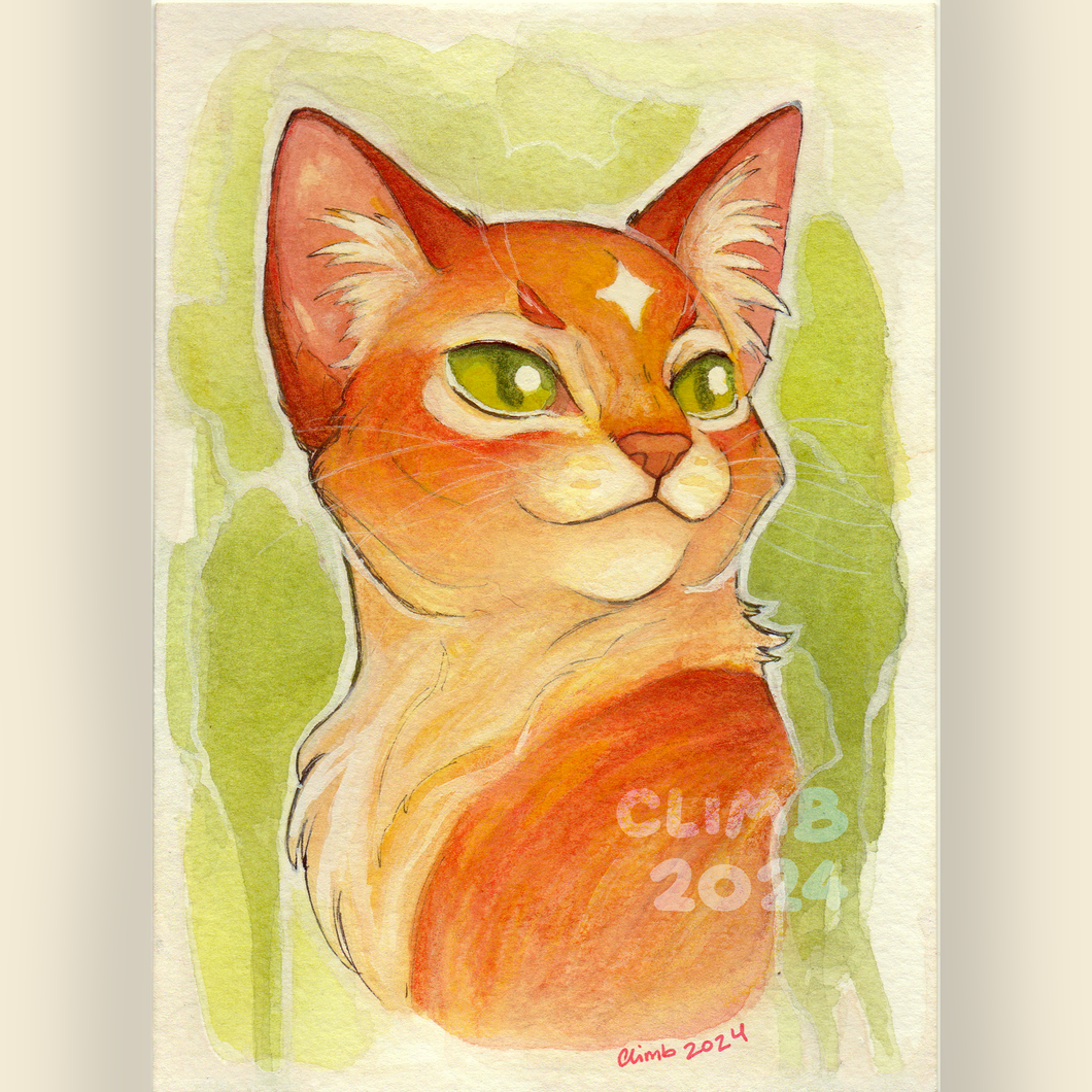 WC | Fierce Firestar - Original Painting